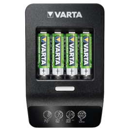 Varta LCD Ultra Fast Charger+ (4x 2100 mAh AA + 12V) (57685101441)