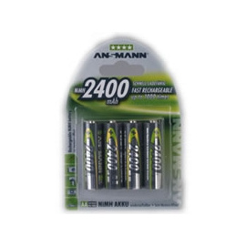 Ansmann 2400mAh NiMh Photo 2x AA